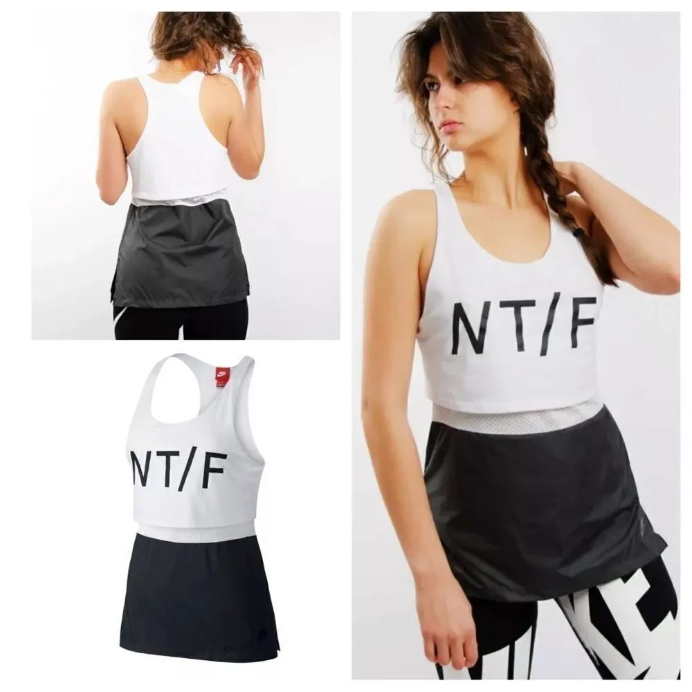 Nike Women's Track And Field Run Crew Tank Top 724103 Extra Small XS RARE